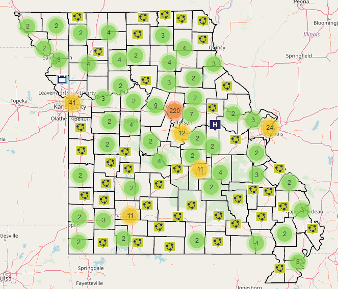 um system asset map